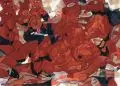 Leonore Adler, Die Orgie, 1995, Aquarell und farbige Pastellkreide
