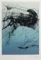 Wolfgang E. Biedermann, Thema, 1981, Farbradierung