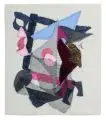 Anneliese Kühl, Ohne Titel, Nach 1987, Collage (verschiedene Textilien und Garne)
