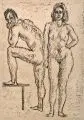 Wilhelm Rudolph, Männlicher und weiblicher Akt. 1970er Jahre