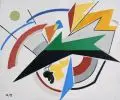 Irmgard Horlbeck-Kappler, Nova in Schwarz-Grün, 1992, Öl auf Hartfaser