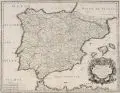 Guillaume Sanson d' Abbeville, Sechs Landkarten, 1641/1655, Kupferstiche auf Bütten, teils grenzkoloriert