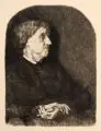 Bildnis einer alten Frau by Wilhelm Maria Leibl, 1874, Radierung auf Bütten, offered Dec 2020