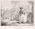 Georg Emanuel Opiz, Der Pfingsttanz, Um 1820, Lithografie