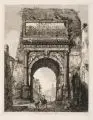 Luigi Rossini, Veduta dell' Arco di Tito