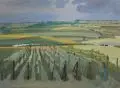Bernhard Kretzschmar, Weinberge in der Lößnitz