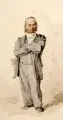 Carl Gottlieb Peschel, (zugeschr.), Porträt eines Herren. 19. Jh, Aquarell auf festem Bütten