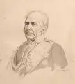 Wilhelm Walther, (zugeschr.), König Johann von Sachsen / Porträt des Historikers Ernst Förstemann / Porträt eines Herren. 1853 / 1876/1853, Federzeichnung in grauer Tusche, laviert / Grafitzeichnung / Federzeichnung in schwarzer Tusche
