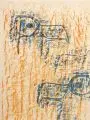 Max Ernst, Têtes d’aigles, 1962, Farblithografie auf festem Papier