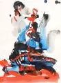 Jochen Rohde, Ohne Titel, 1999, Aquarell und Pinselzeichnung in Tusche auf festem Papier