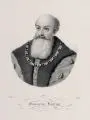 Maximilian Knäbig, Zehn Porträtdarstellungen sächsischer Adliger und Persönlichkeiten, Um 1840, Lithografien auf Bütten