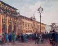 Karl Pippich, Vicenza, 1906, Aquarell auf kräftige Malpappe