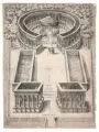 Ambrogio Brambilla, Speculum Romanae Magnificentiae / Ornithon sive Aviarium M Varronis Pyrro Ligorio neap inv, 1581, Radierung nach Pirro Ligorio