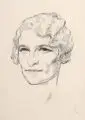 Eric Johansson, Porträt Lucy Johansson / Arbeiterkopf. 1930/ Ende 1920er Jahre, Lithografien