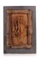 Evolution by Bernd Meyer-Rähnitz, 1991, Assemblage, Eisen, gerostet, auf Holzplatte montiert, offered Mar 2020