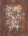 Heinz Drache, Herbstliches, 1982, Deckfarben auf Papier