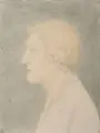 Erich Lindenau, Die Schwester des Künstlers (?). Wohl 1930er Jahre