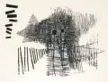Willi Müller-Hufschmid, Abstrakte Komposition. 1. H. 20. Jh, Lithografie