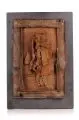 Bernd Meyer-Rähnitz, Evolution, 1991, Assemblage, Eisen, gerostet, auf Holzplatte montiert