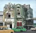 Günter Richter, Dentistengasse, 1990, Öl auf Leinwand