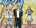 Fritz Winkler, Aeros, Noni, 1958, Öl auf Leinwand