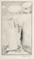 Heinrich Vogeler, Am Quell, 1894, Radierung auf Bütten