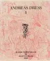 Andreas Dress, Handundbeinbuch, 1990, Originalgrafisches Buch mit Lithografien, Radierungen und Serigrafien, mit Rezensionen und Texten des Künstlers