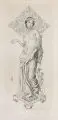 Sigmund Lipinsky, Hermann Wenz, 1919, Radierung mit leichtem Plattenton