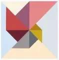 Anton Stankowski, Windrad. Wohl 1980er Jahre, Farbserigrafie