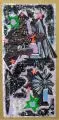 Albert Wigand, Sterne farbig, 1964, Collage (verschiedene farbige Papiere, Stanniol) und Deckfarben auf Karton