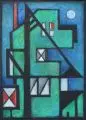Klaus Wegmann, Konstruktion, 2002, Öl auf Leinwand, auf Hartfaser kaschiert