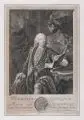 Johann Martin Bernigeroth, Christian Gottlieb Baron von Hohenthal […], 1765, Kupferstich auf Bütten nach einem Gemälde von A