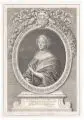 Bartholomäus Kilian, Anna Elisabetha Eggerin gebohrne Wincklerin des Churf.Sächs. Comercien und Acciss.Raths […], Kupferstich auf Bütten nach einer Zeichnung von H. am Ende