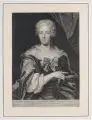 Bernhard Vogel, Maria Sibilla, J.M. Dinglingeri conjx nata Biermannia, 1736, Schabkunstblatt auf Bütten nach einem Gemälde von J