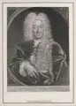 Bernhard Vogel, Jo. Frid. L. B. Bachov. ab Echt. Gothan., 1732, Schabkunstblatt auf Bütten nach einem Gemälde von J