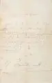 Wilhelmine Schröder Devrient, Handschriftlicher Brief an einer Bittsteller. Wohl um 1830, Autograph in Tusche auf Papier mit Prägestempel "BATH Superfine,Depot chez Tronchon Rue Montmartre 142" versehen o.li