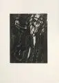 Michael Morgner, 'Brennender Mann II", 1989, Radierung, Ätzung und Aquatinta auf kräftigem Bütten