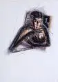 Steffen Volmer, Hand … BEHUTSAM, Um 1990, Farblithografie auf "Hahnemühle"-Bütten