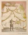 Karl Walser, Der Rosenkavalier, 1920, Farblithografien auf Bütten