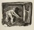 Gerhard Bondzin, Künstler der Dresdner Akademie, Sechs Druckgrafiken, 1955-1984, Lithografien und Holzschnitte auf Papier