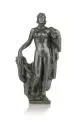 Otto Rost, Kleine Venus, Um 1943, Weißmetall gegossen und grünschwarz patiniert