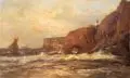 Hugo Veit, Helgoland, Öl auf Leinwand