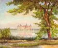 Karl Hübschmann, Moritzburg, 1948, Öl auf Leinwand