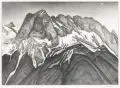 Alexander Kanoldt, Waxenstein, 1928, Lithografie auf feinem Japan
