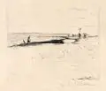 Hans Theo Richter, Strand mit Mutter und Kind