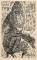 Wilhelm Rudolph, Mandrill frierend