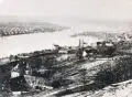 August Kotzsch, Blick von Loschwitz auf die Elbe, 1876, Fotografie auf Barytpapier