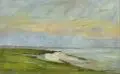 Georg Oehme, Abendstimmung an der Kurischen Nehrung