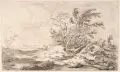 Charles-Louis Hansen, Buijten Haarlem, Radierung auf Bütten