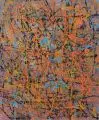 Gerd Jäger, Methaphysisches Labyrinth, 2001, Öl auf Hartfaser